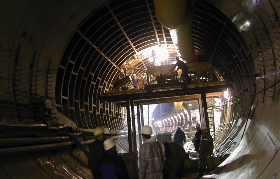 St. Petersburg Metro. Spasskaya Access Tunnel